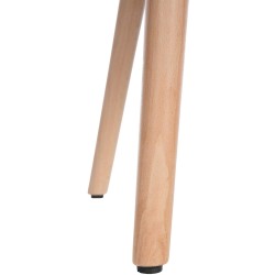 Silla de visita Utrecht en tejido natura beige