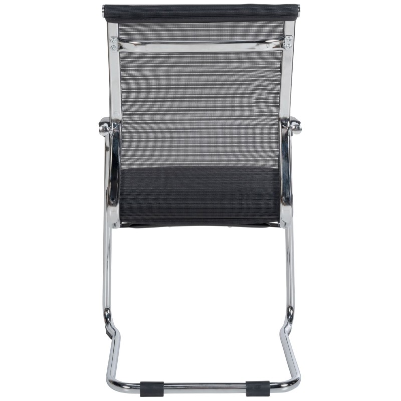 Silla de visita cromada Denny