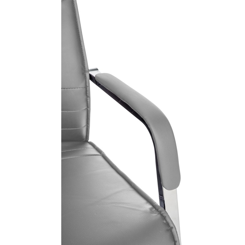 Juego de 2 sillas de visita Hobart grises