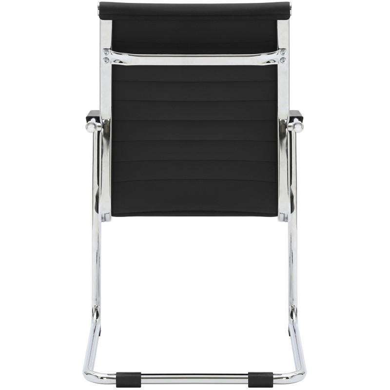 Silla de visita negra Hakon