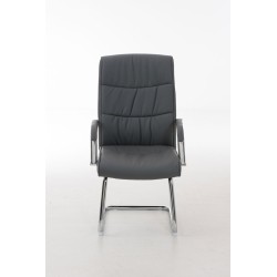 Silla de visita gris Caro
