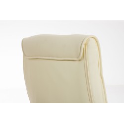 Silla de visita color crema Caro