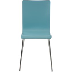 Silla de visita Pepe azul claro