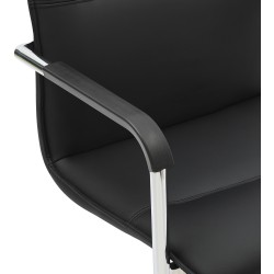 Silla de visita negra de Seattle