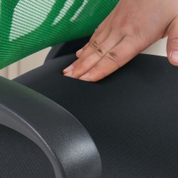 Silla de visita verde Eureka