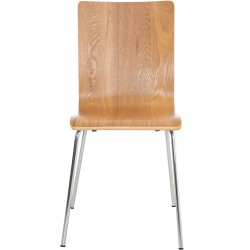 Silla de visita Pepe en roble