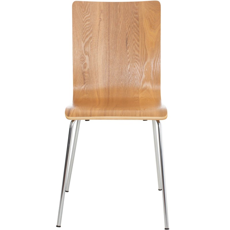 Silla de visita Pepe en roble