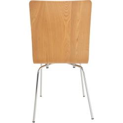 Silla de visita Pepe en roble