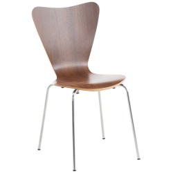 Silla de visita Calisto de nogal