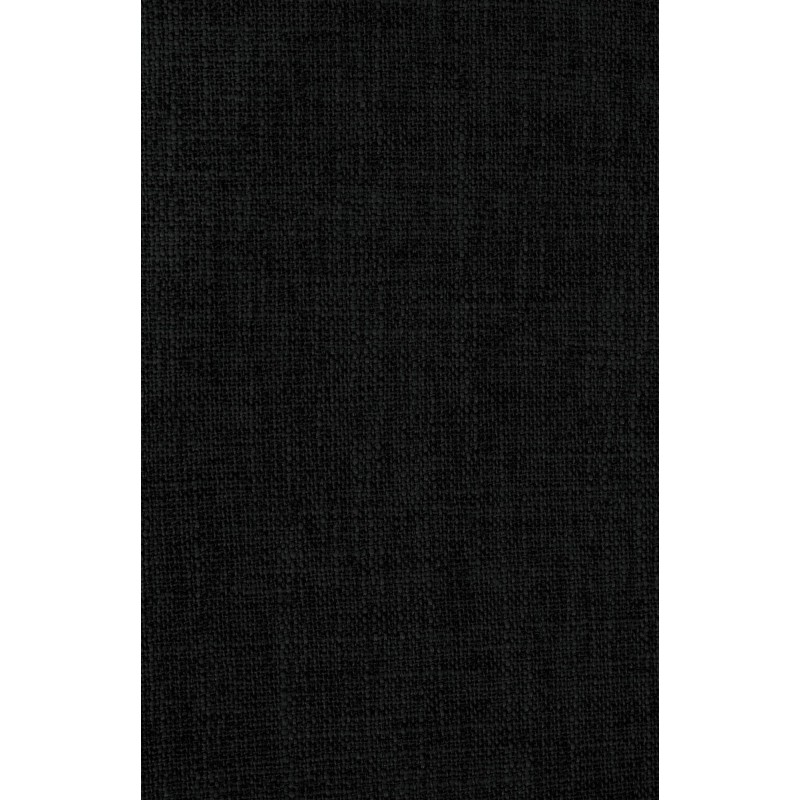 Silla de visita Kingston de tela natural/negra