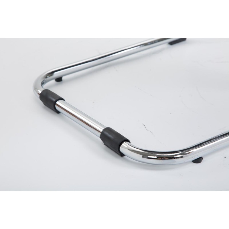 Silla de visita Sievert en tela negra