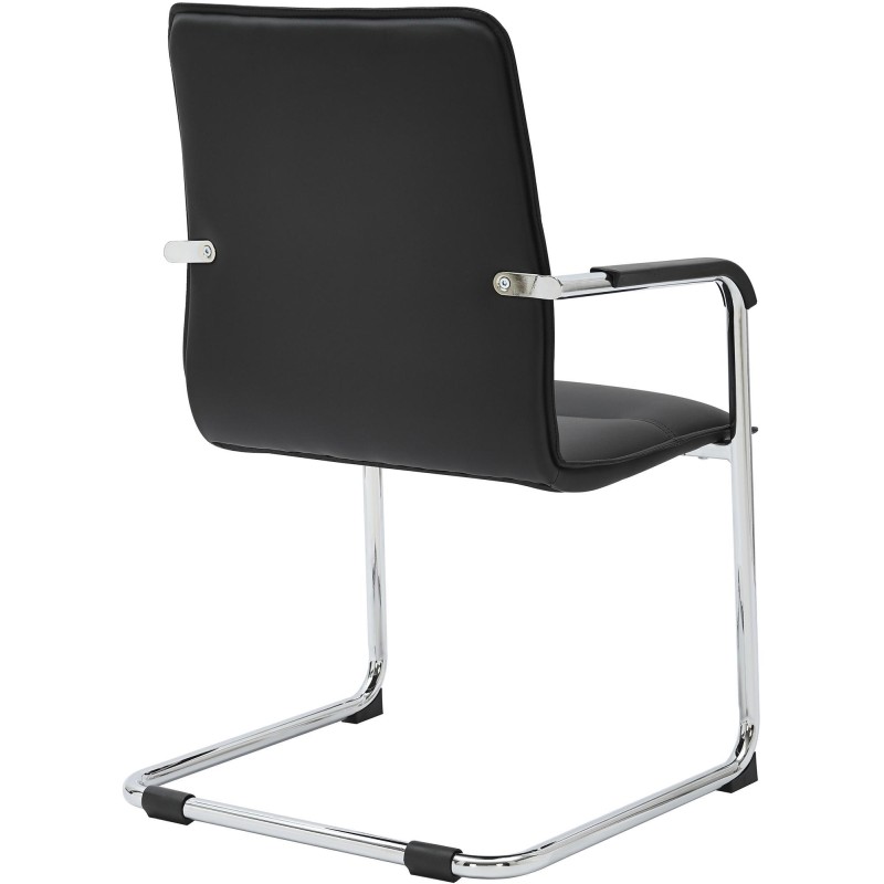 Juego de 2 sillas de visita Seattle negras