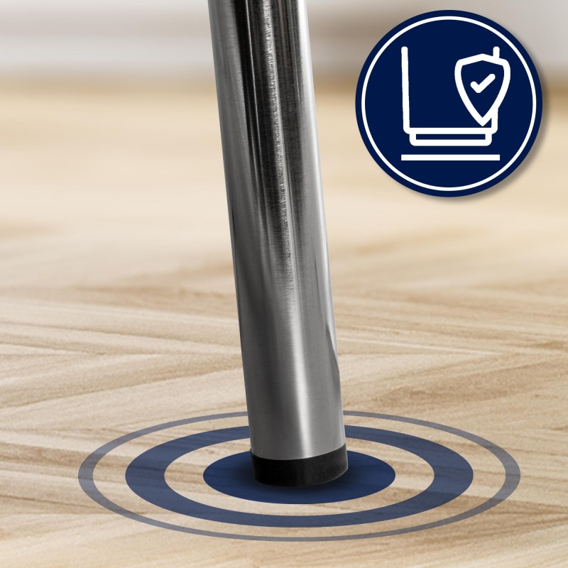 Silla de visita negra Gahanna