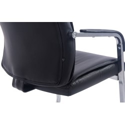 Silla de visita negra Anubis XL