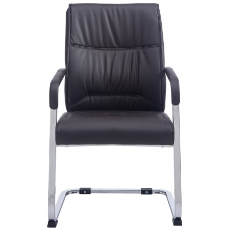 Silla de visita marrón Anubis XL