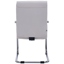 Silla de visita blanca Anubis XL