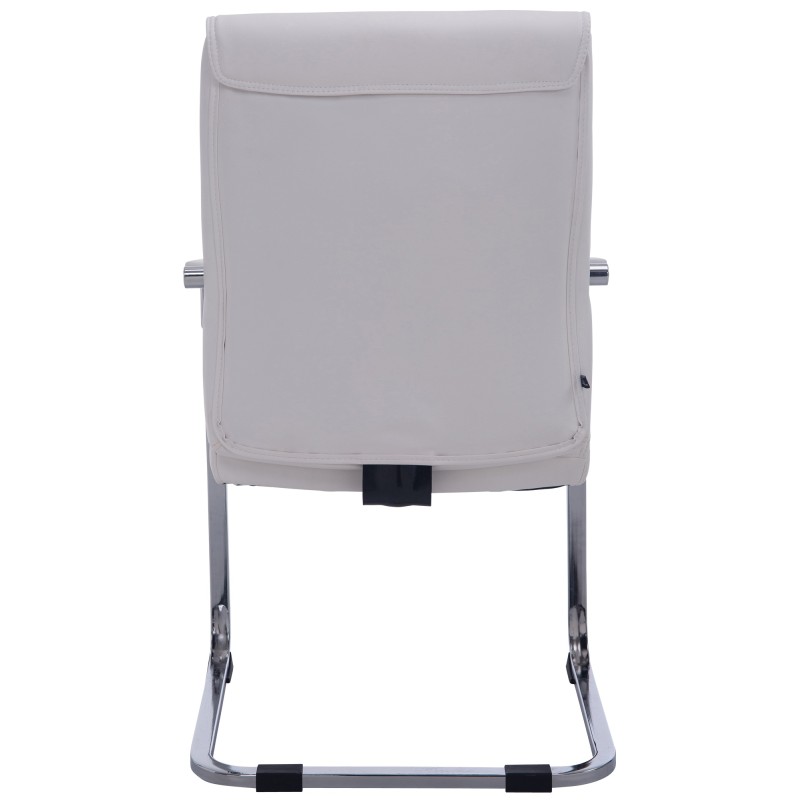 Silla de visita blanca Anubis XL