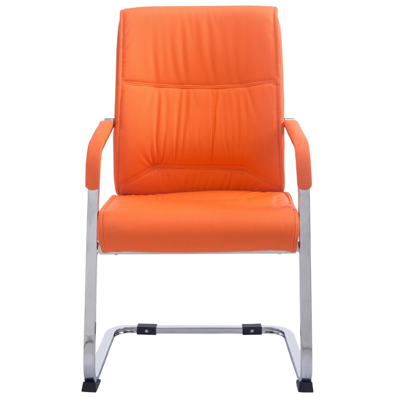 Silla de visita naranja Anubis XL