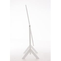 Espejo de pie blanco de Elvis