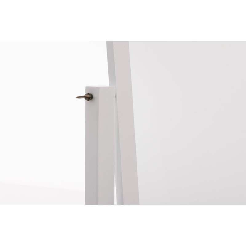 Espejo de pie blanco de Elvis