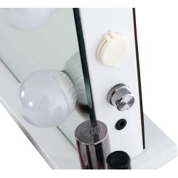 espejo de maquillaje blanco Palmdale