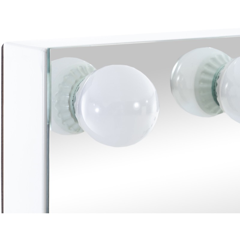 espejo de maquillaje blanco Palmdale