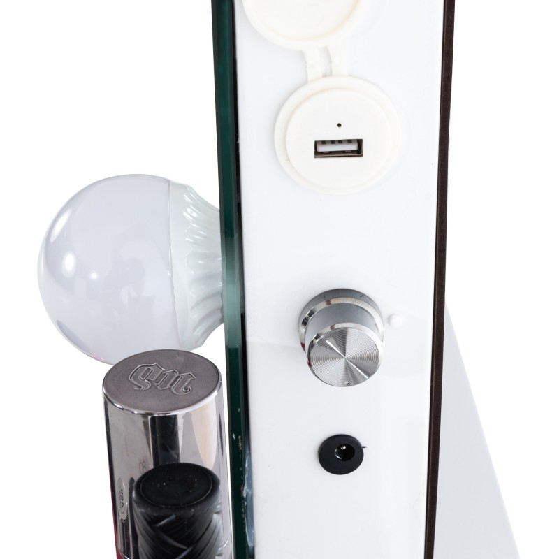 espejo de maquillaje blanco Palmdale