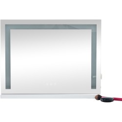 Espejo de maquillaje blanco Joliet