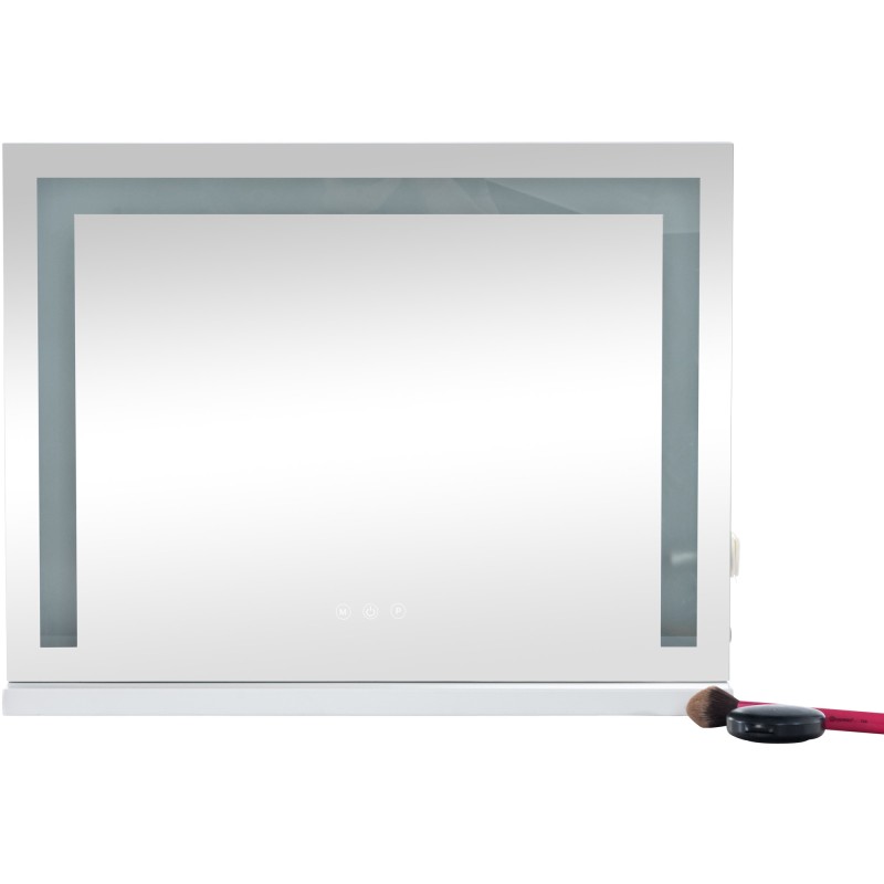 Espejo de maquillaje blanco Joliet