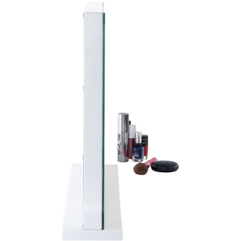 Espejo de maquillaje blanco Joliet