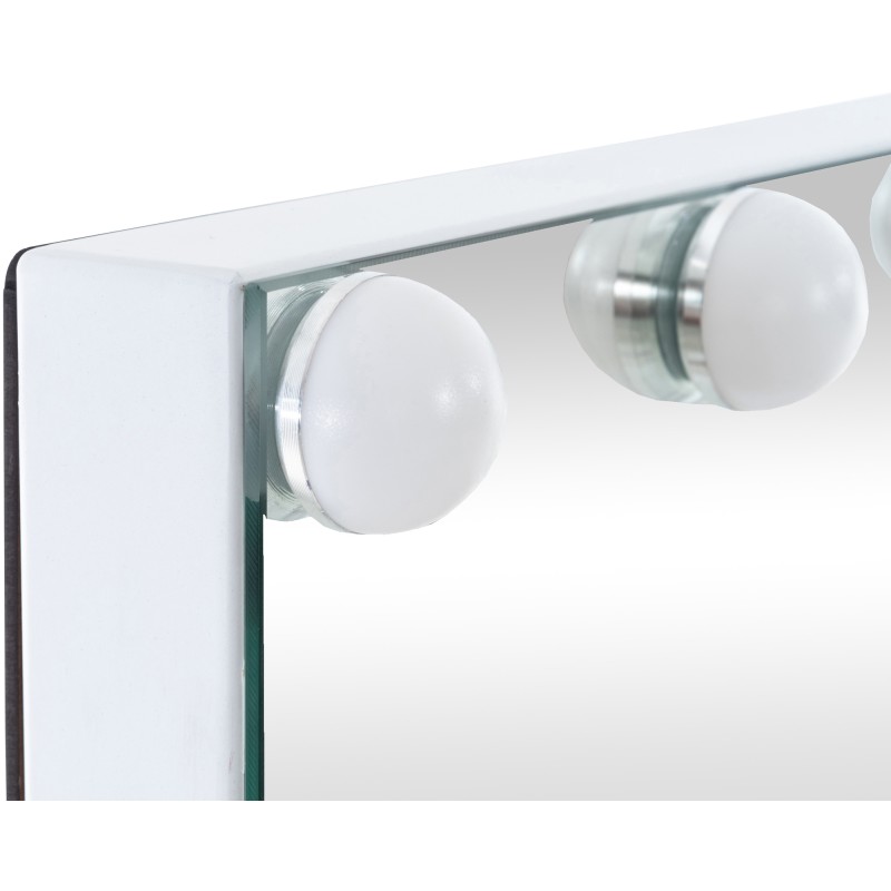 Espejo de maquillaje blanco Murrieta