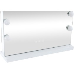 Espejo de maquillaje blanco Murrieta