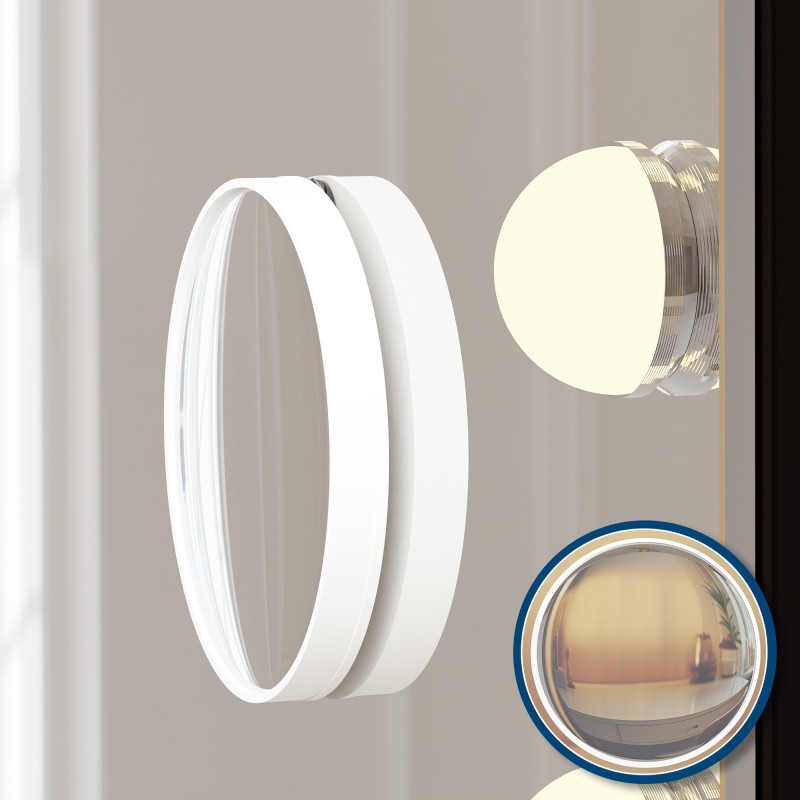 Espejo de maquillaje Norlina sin Bluetooth, negro