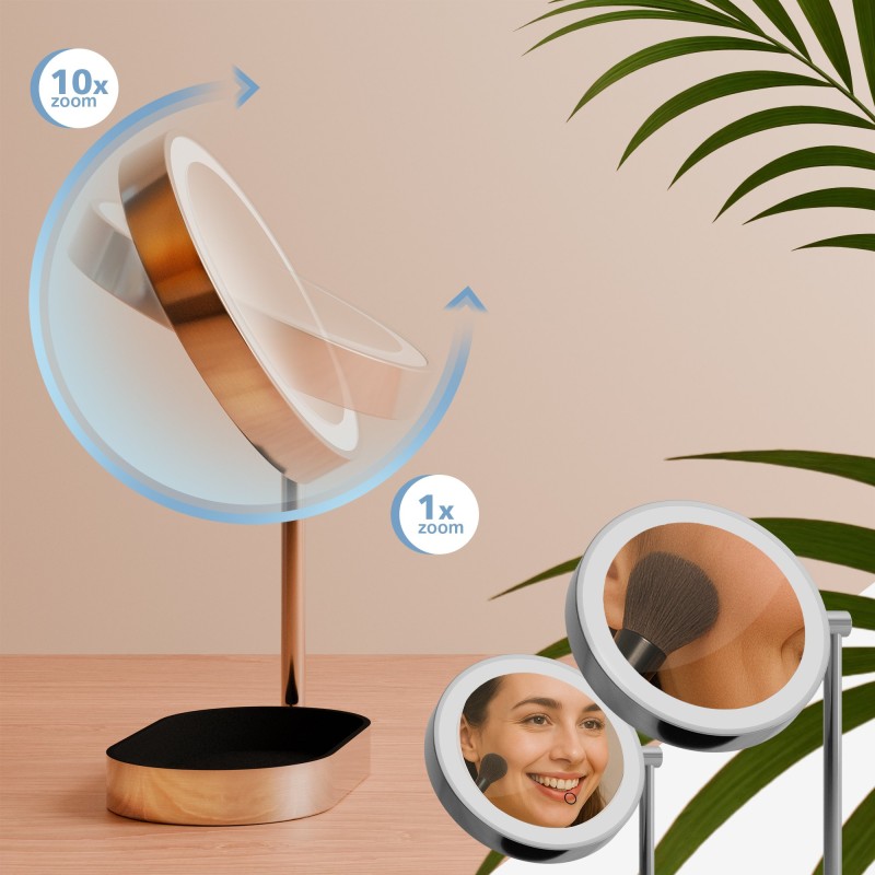 espejo de tocador blanco Winslet