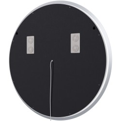 Espejo de baño Laconia 80 con Bluetooth, cristal transparente