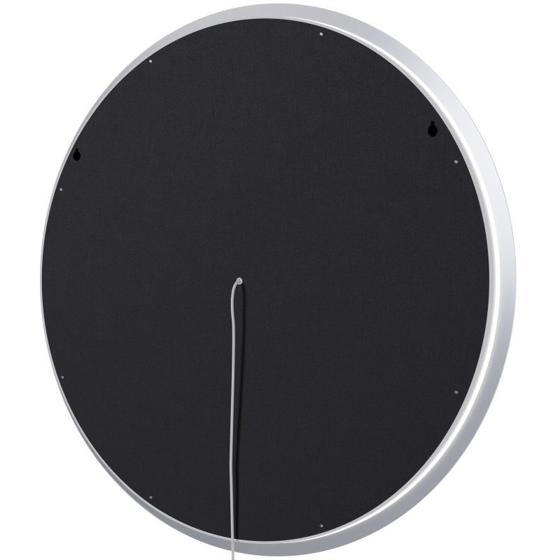 Espejo de baño Laconia 80 sin Bluetooth, en cristal transparente