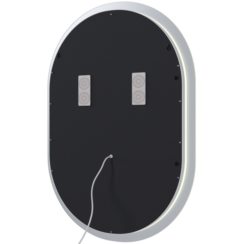 Espejo de baño Karishma de 70x50 cm con Bluetooth y cristal transparente