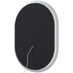 Espejo de baño Karishma 70x50 sin Bluetooth en cristal transparente