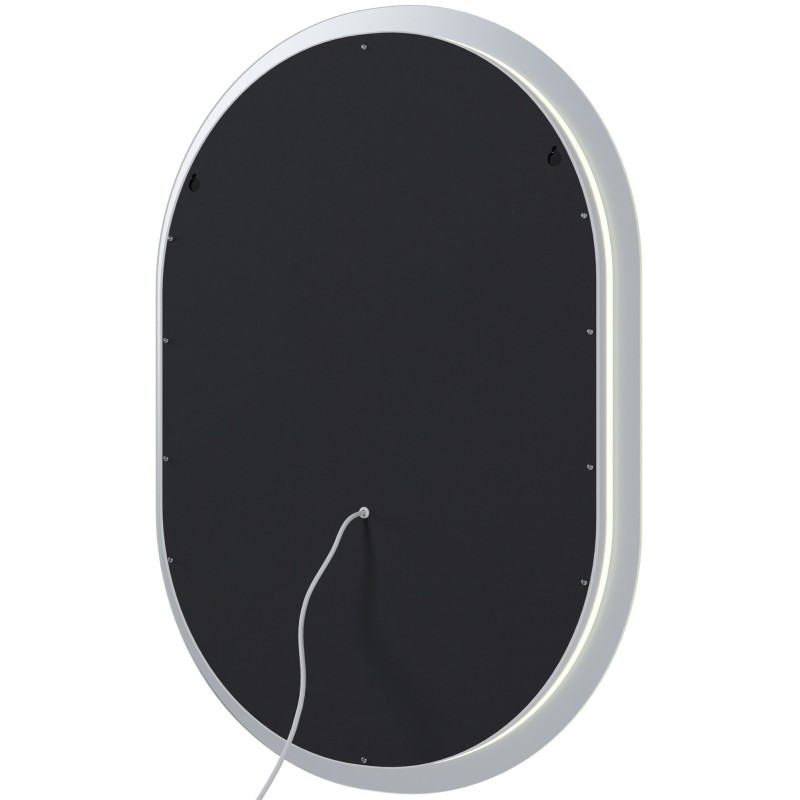 Espejo de baño Karishma 70x50 sin Bluetooth en cristal transparente