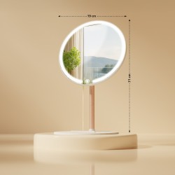 Espejo de maquillaje Streep White