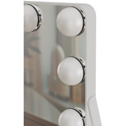 espejo de maquillaje blanco Balian