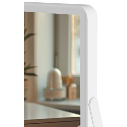 Espejo de maquillaje blanco Caistor