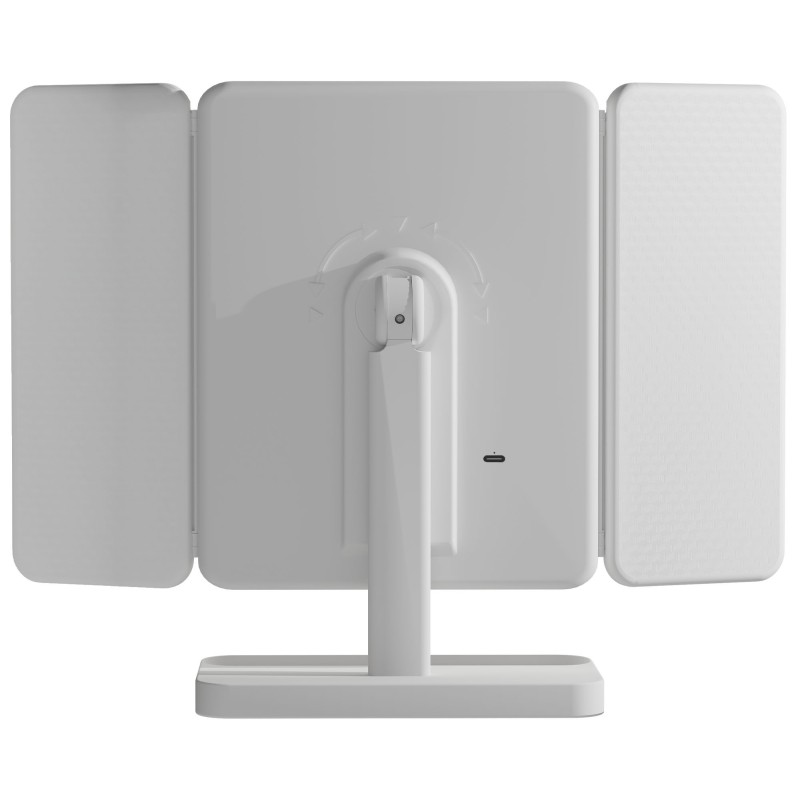 espejo de maquillaje blanco Otley