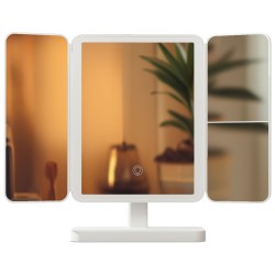 espejo de maquillaje blanco Otley