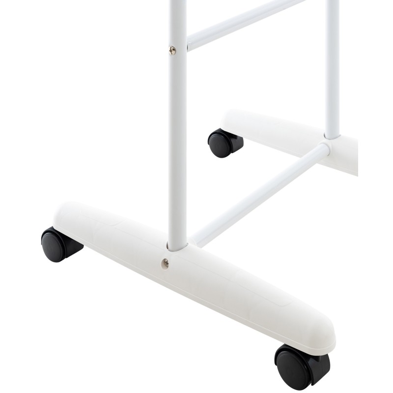 Espejo de pie ovalado blanco Nane