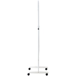 Espejo de pie ovalado blanco Nane