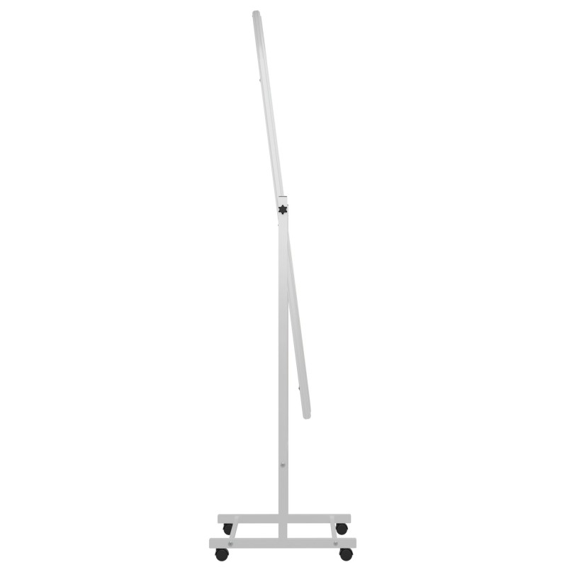 Espejo de pie blanco