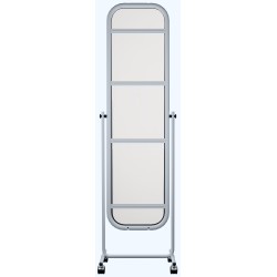 Espejo de pie cuadrado blanco Medusa