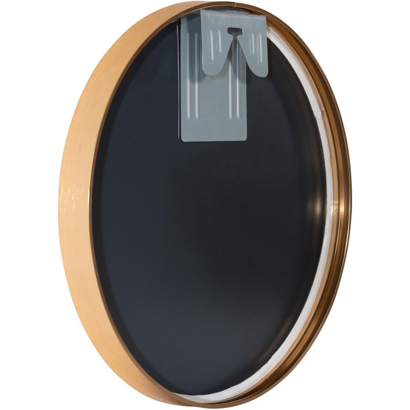 Espejo de pared Elsie S, oro mate