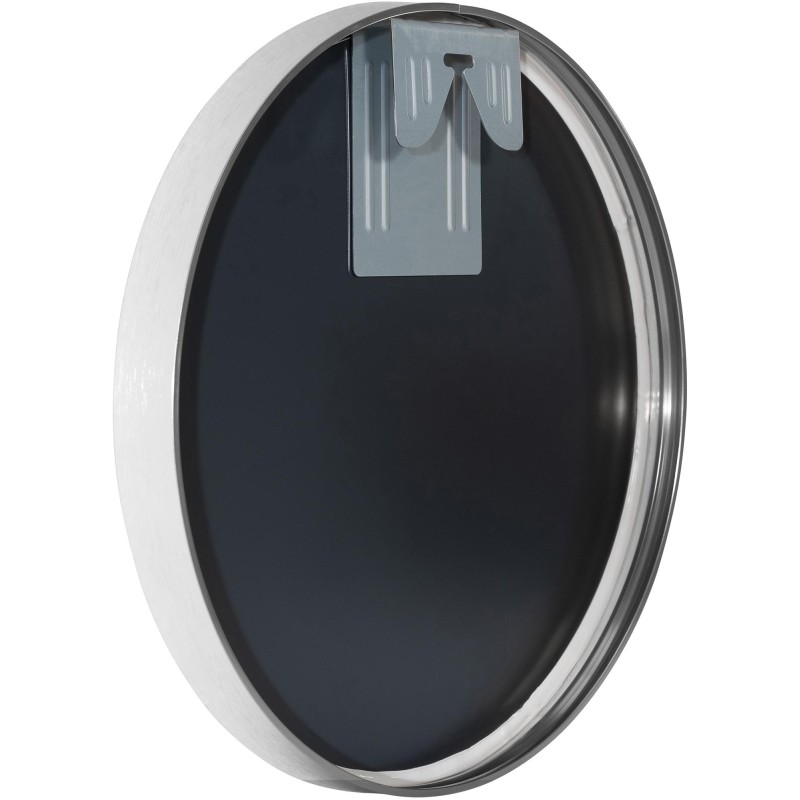 Espejo de pared plateado de Elsie S